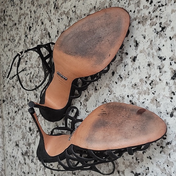 Schutz Juliana cage stilleto heels US sz 9.5 - Picture 9 of 10